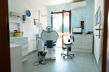 stanza blu - odontoiatrica urciuolo